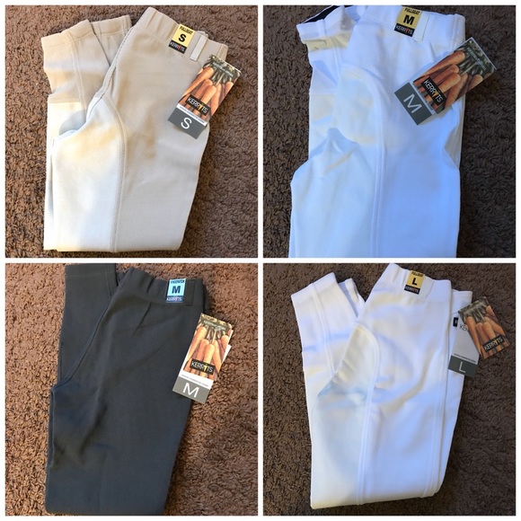 KIDS MICROCORD FULLSEAT RIDING BREECH - Picture 7 of 7